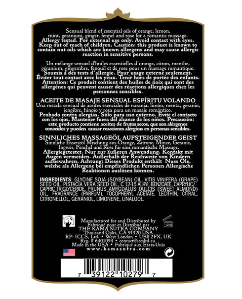 Aceite Aromático Kama Sutra Espíritu Elevado
